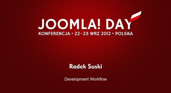 Radek Suski: Development Workflow