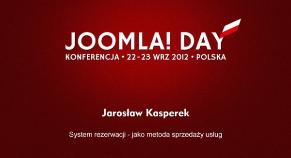 Jarosław Kasperek: System rezerwacji - jako metoda sprzedaży usług