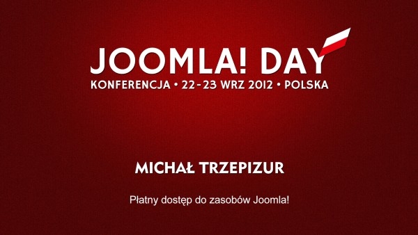 Joomla!Day Polska 2012 - Wszystkie filmy w jednym miejscu
